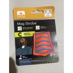 Nathan Mag Strobe 2400 ft. Visibility Magnetic Runners Joggers Reflective (A2)